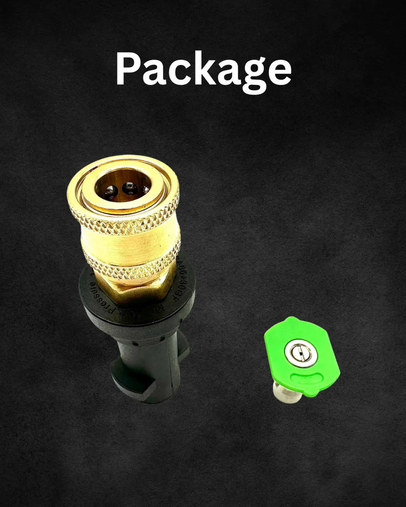 FGDCHNJ Pressure Washer Adapter – 1/4” Quick Connect for K2 to K7