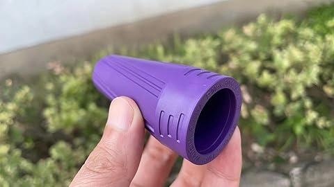 WXNANY Turbo Nozzle Universal for Pressure Washer Rotating Nozzle Purple 1/4 inch Quick Connect 3000PSI