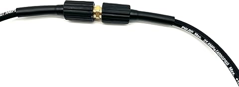 WXNANY M22-14mm to M22-14mm Pressure Washer Hose Coupler 5000PSI Pressure Washer Hose Extension