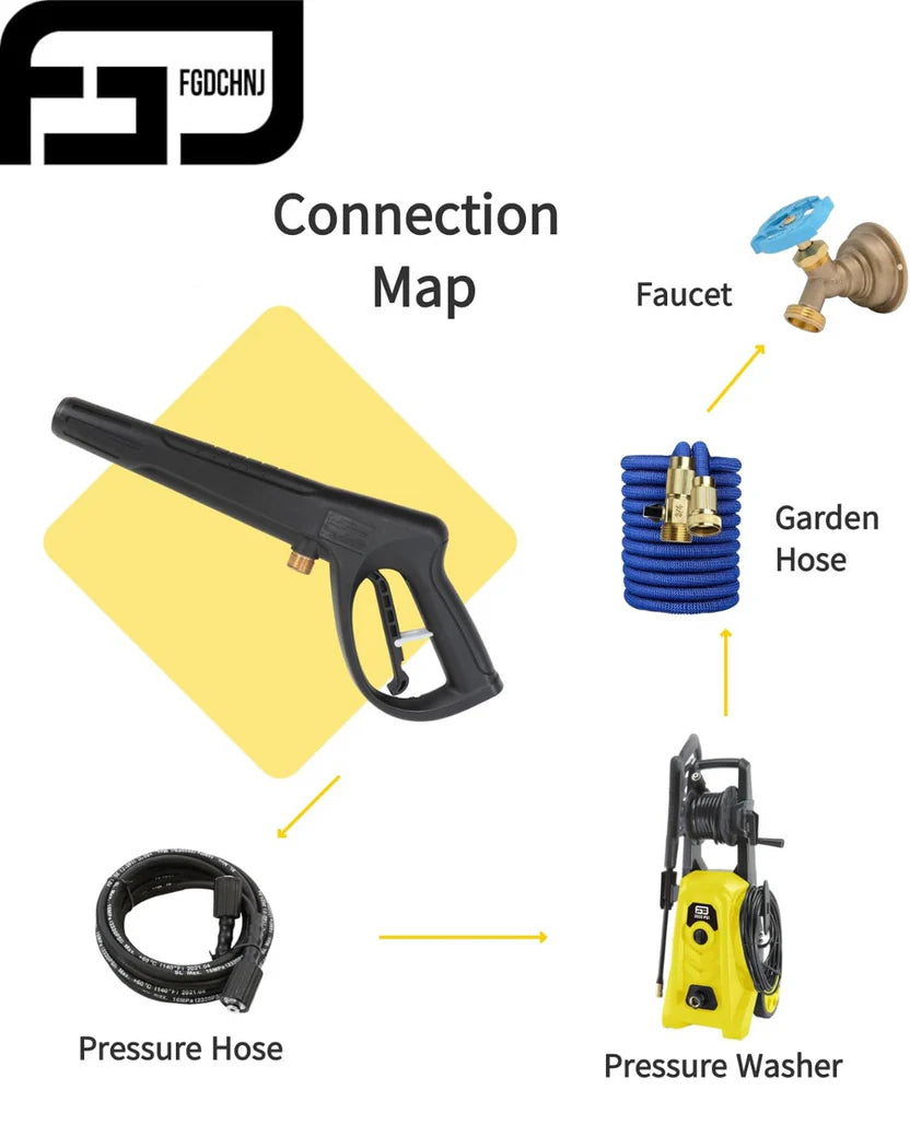 FGDCHNJ Pressure Washer Gun Replacement