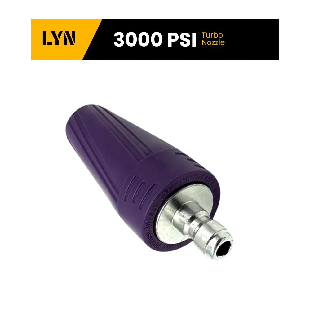 LYNXPA Quick Connect Turbo Nozzle 3000 PSI