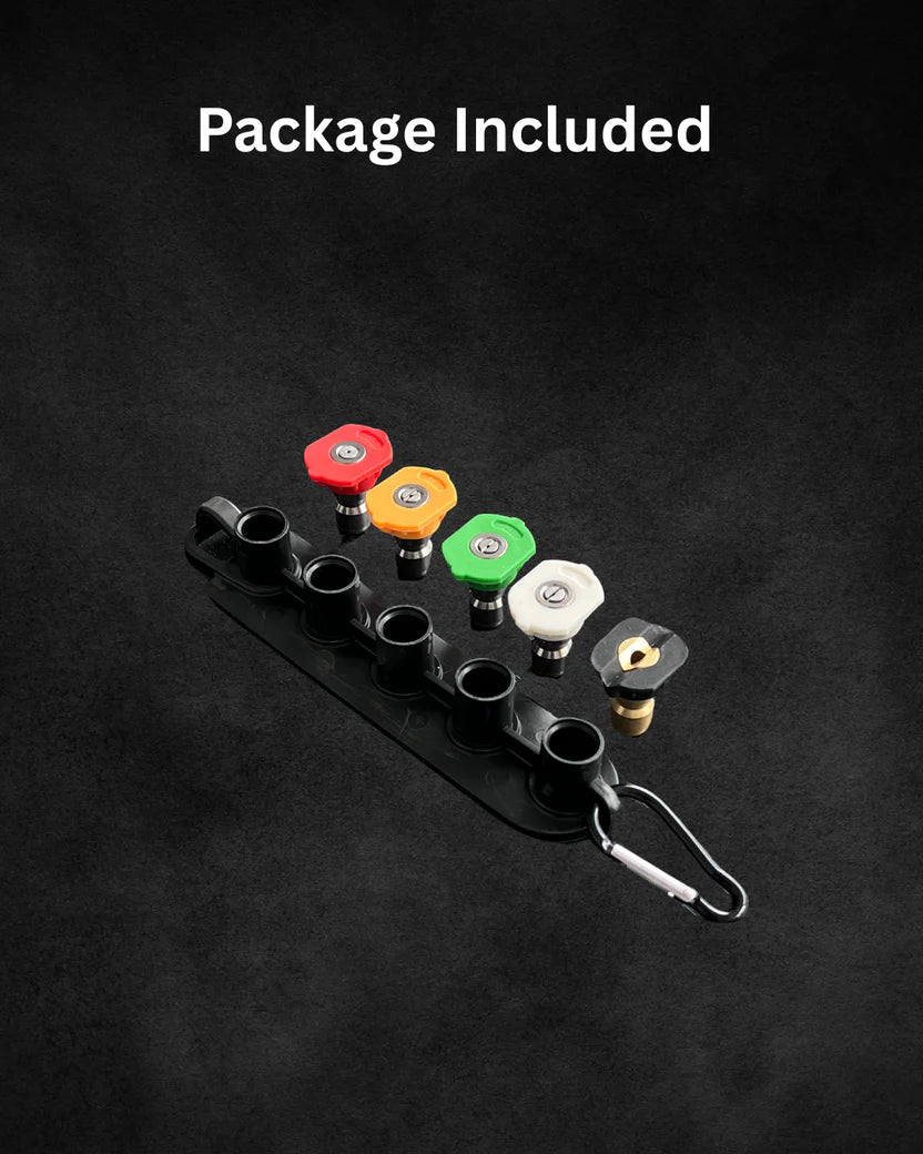 FGDCHNJ 5PACK Pressure Washer Nozzle Tips Set with Nozzle Holder