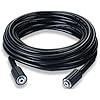 WXNANY High Pressure Washer Hose Braided 25ft Hose Tubing Braid Reinforced 3600 PSI M22-14mm Fittings