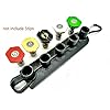 WXNANY Pressure Washer Nozzle Holder, Holds 5 Nozzle Tips, Black
