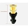 WXNANY Pressure Washer Gun Adapter 1/4inch Brass Female Quick Connect Spray 25degree Nozzle Tip Fitting K2, K3, K4, K5, K6, K7 Washer Gun