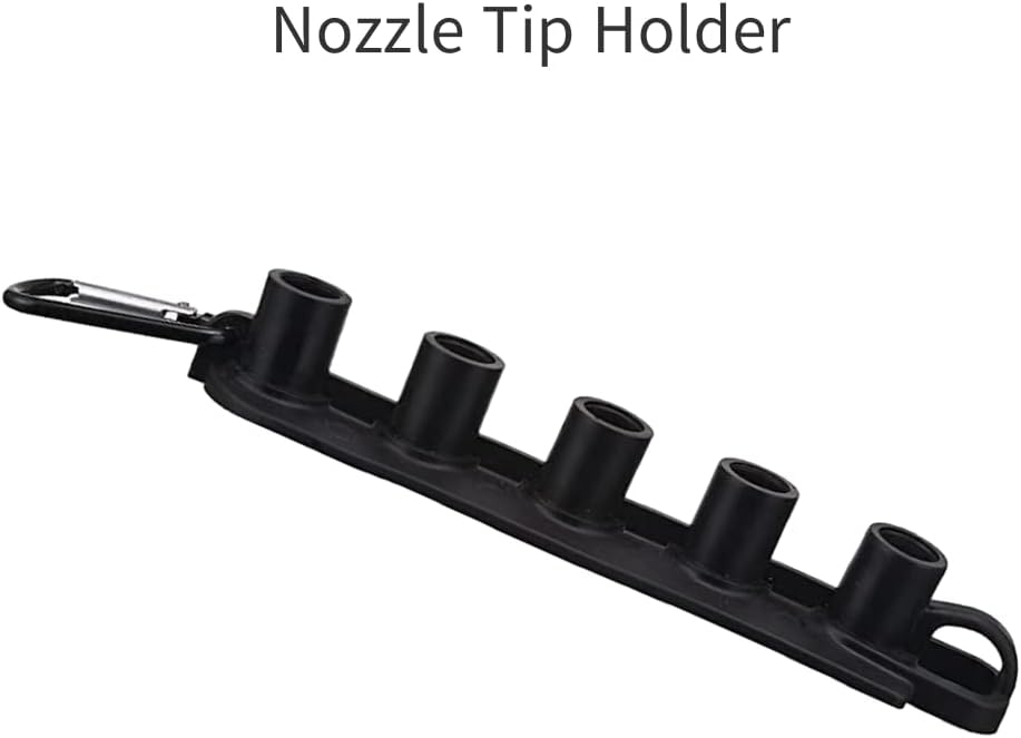 FGDCHNJ Pressure Washer Foam Cannon, Heavy Duty Foam Wash Gun, Adjustable Car Foam Spray for Pressure Washer with 1/4 Inch Connector, 1 Liter Bottle with 5pc Nozzle Tips