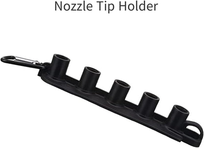 FGDCHNJ Pressure Washer Foam Cannon, Heavy Duty Foam Wash Gun, Adjustable Car Foam Spray for Pressure Washer with 1/4 Inch Connector, 1 Liter Bottle with 5pc Nozzle Tips