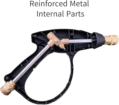 WXNANY Foam Lance Cannon Kit with 1 Wash Sprayer 1 Liter Bottle 1 Coupler 5 Tips and Holder