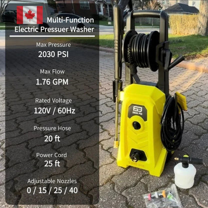 FGDCHNJ 2030 PSI Electric Pressure Washer Premium Bundle