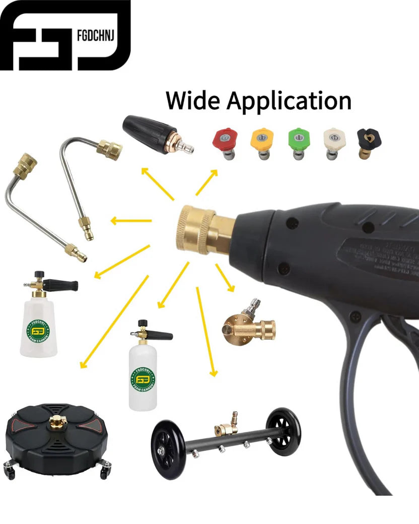 FGDCHNJ 3600 PSI Washer Gun – Compatible with M22-14mm Hose