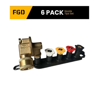 FGDCHNJ 6-Pack Pressure Washer Kit