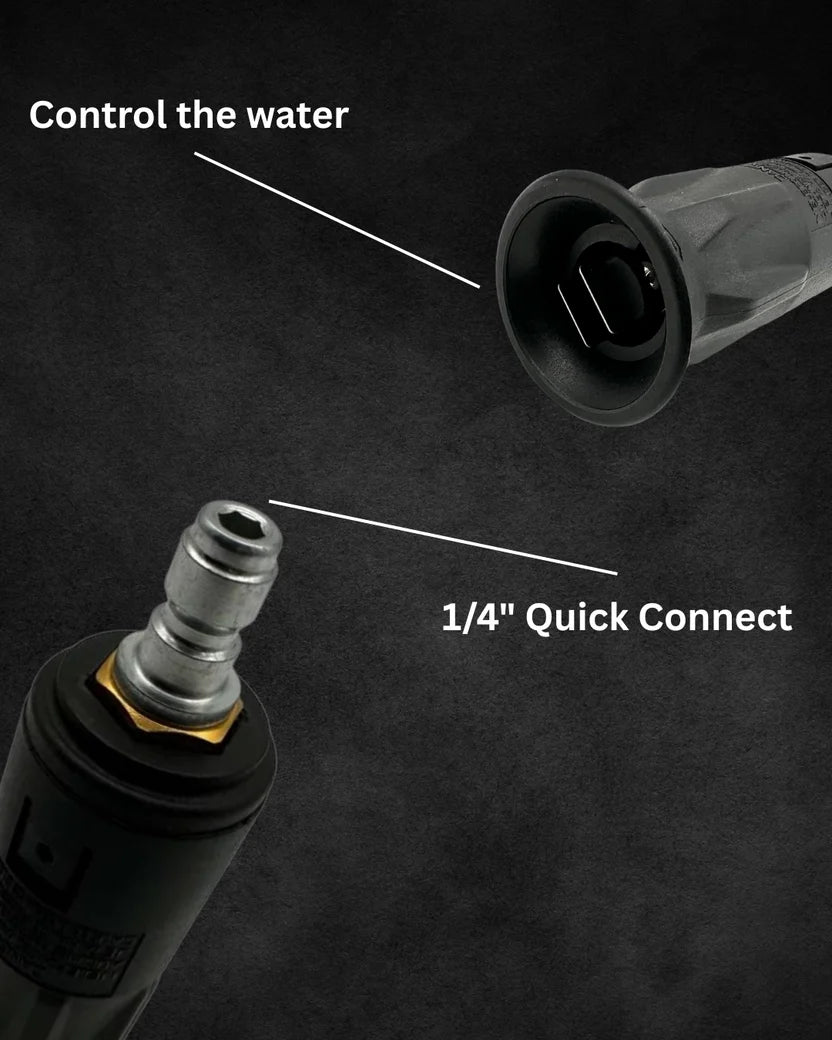 FGDCHNJ Adjustable Rotating Nozzle – 3200 PSI, 1/4” Quick Connect