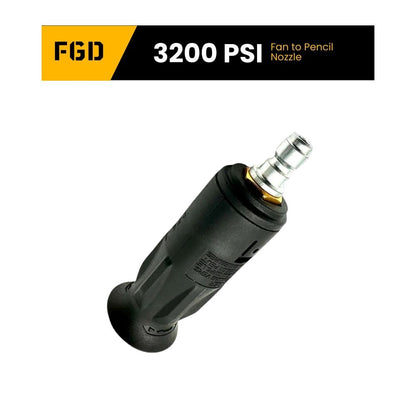 FGDCHNJ Adjustable Rotating Nozzle – 3200 PSI, 1/4” Quick Connect