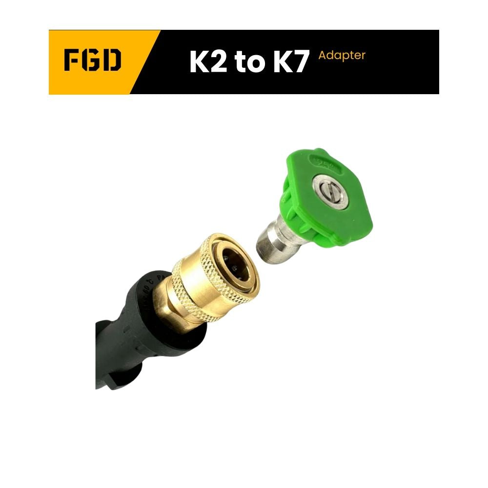 FGDCHNJ Pressure Washer Adapter – 1/4” Quick Connect for K2 to K7