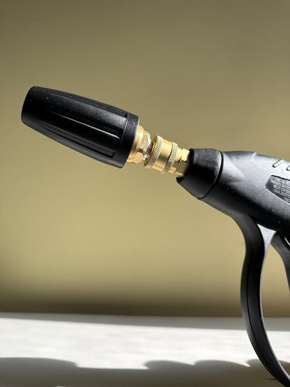 FGDCHNJ 1/4 inch Quick Connect Turbo Nozzle Universal for Pressure Washers, Pressure Washer Rotating Nozzle, 3000PSI