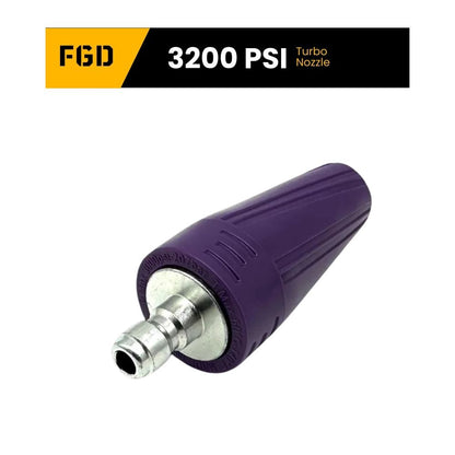 FGDCHNJ 1/4” Quick Connect Turbo Nozzle