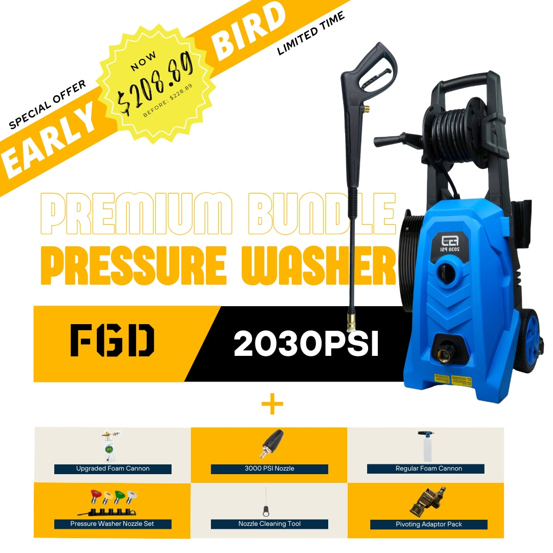 FGDCHNJ 2030PSI Pressure Washer Pro Premium Bundle