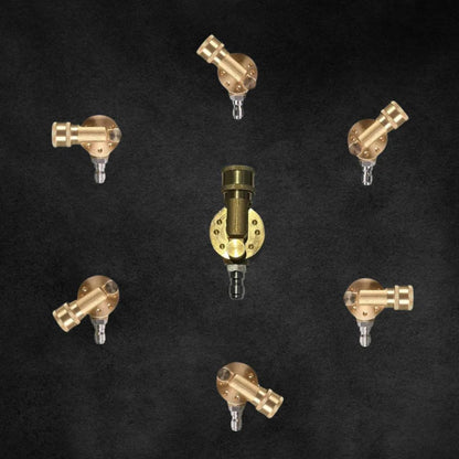 FGDCHNJ Pressure Washer Pivot Nozzle – 1/4" Quick Connect Adjustable Angle Adapter