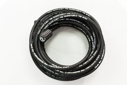 Kink-Free Pressure Washer Hose with M22 Fittings, 25 ft, Steel Wire Braided
