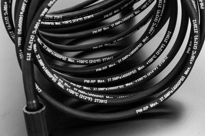 Kink-Free Pressure Washer Hose with M22 Fittings, 25 ft, Steel Wire Braided