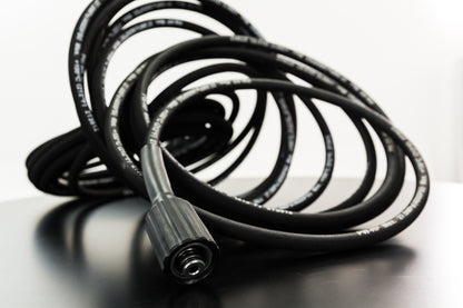 Kink-Free Pressure Washer Hose with M22 Fittings, 25 ft, Steel Wire Braided