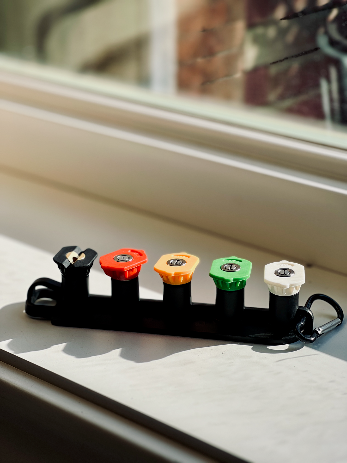 Pressure Washer Nozzle Tips and Holder Set