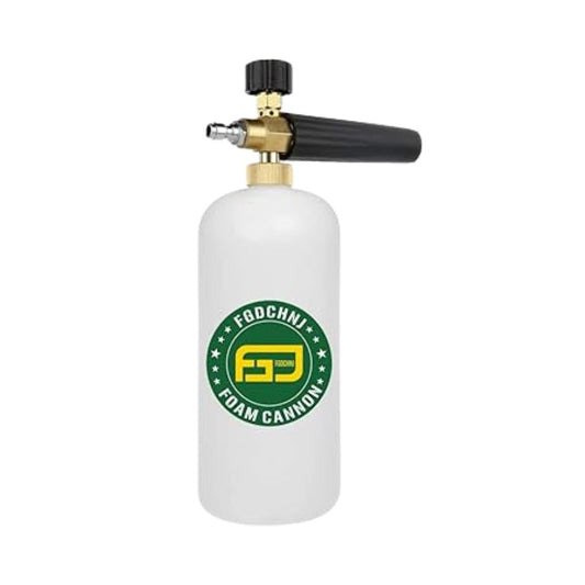 Pressure Washer Foam Cannon with 1/4” Quick Connector, 1 Liter Bottle, Car Wash Foam Gun