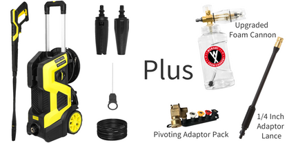 WXNANY 2500 PSI Electric Pressure Washer Premium Bundle