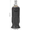 WXNANY Adjustable High Pressure Washer Nozzle 1/4 inch 3200PSI 3.6GPM Pressure Washer Rotating Nozzle Fan to Pencil