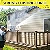 WXNANY Electric High Pressure Washer, 2030 Max PSI 1.76 GPM 14-Amp 1680W for Cars Fences Driveways Patios with 4 Nozzles, Foam Cannon and Hose Reel, Yellow