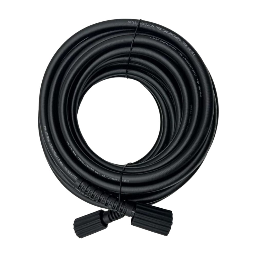 WXNANY High Pressure Washer Hose Braided 25ft Hose Tubing Braid Reinforced 3600 PSI M22-14mm Fittings