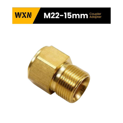WXNANY Pressure Washer Coupler Adapter M22-14mm Female Thread to M22 Female Fitting