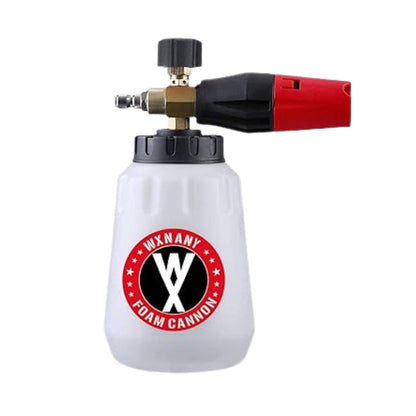 WXNANY Pressure Washer Foam Cannon Heavy Duty Foam Wash Gun with 1/4 Inch Connector 1 Liter Bottle