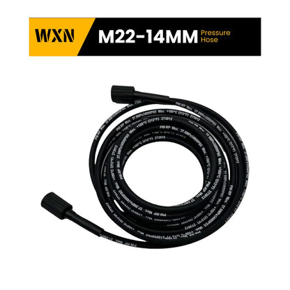 WXNANY Pressure Washer Hose 1/4 Inch Kink Resistant Universal Power Washer Hose 50ft Max Working Pressure 4000 PSI M22-14mm Fittings Steel Wire Braided