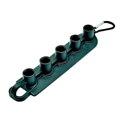 WXNANY Pressure Washer Nozzle Holder, Holds 5 Nozzle Tips, Black