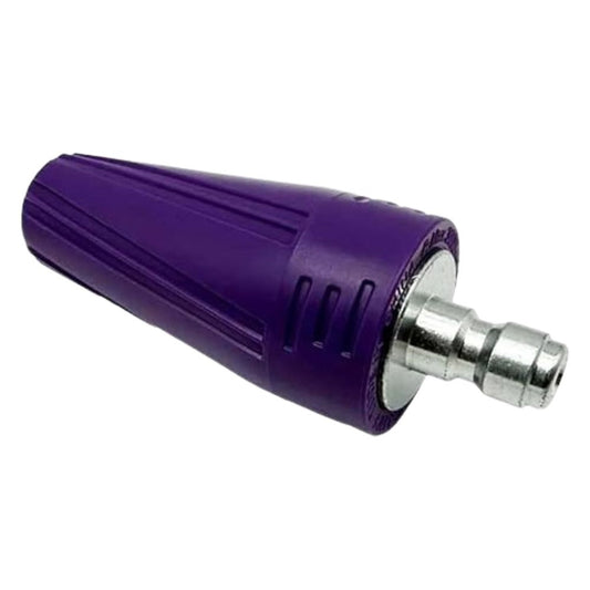 WXNANY Turbo Nozzle Universal for Pressure Washer Rotating Nozzle Purple 1/4 inch Quick Connect 3000PSI
