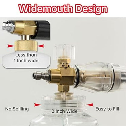 WXNANY 2030 PSI Electric Pressure Washer Premium Bundle