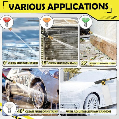 WXNANY 2030 PSI Electric Pressure Washer Premium Bundle