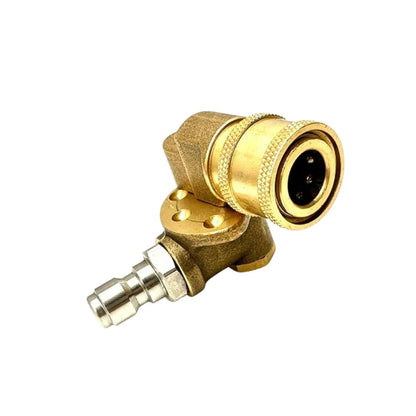 WXNANY Pressure Washer Pivot Nozzle Adapter – 1/4" Quick Connect